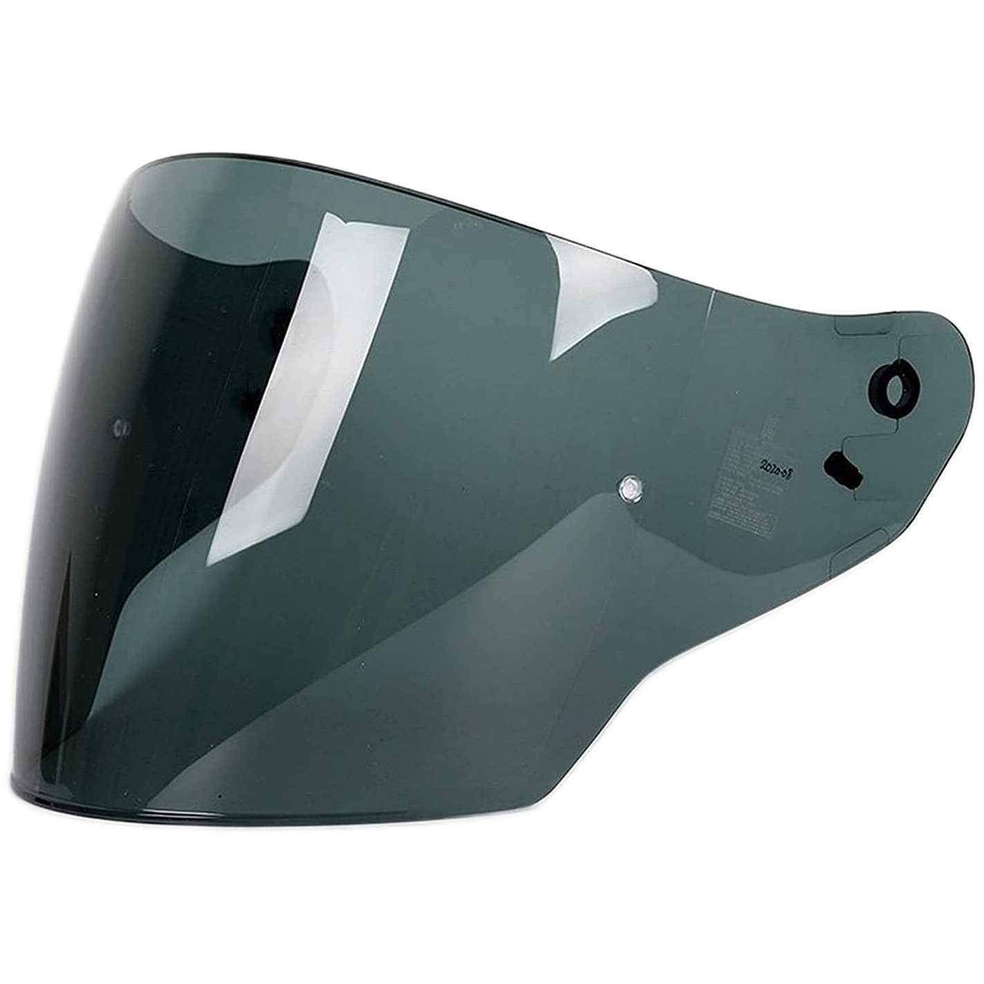 hjc dark smoke visor